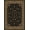 Black, variant on Radici Usa Castello Area Rug 953 Black Persian Bordered 2' 2" x 7' 7" Rectangle