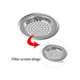 thumbnail image 4 of 2 Pcs Sink Strainer Stainless Steel Kitchen Standard Strainer Drain Protector 75mm Metal Shower Drain Filter Cover Hair Catcher for Kitchen Bathroom B, 4 of 5