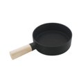 thumbnail image 3 of Lipstore Cast Iron Frying Pan Nonstick Wood Handle Cookware Omelette Pan for Rvs Home 18cm, 3 of 8