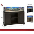 Ameriwood Home Alta Vista 50 75 Gallon Aquarium Stand, Espresso