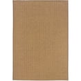 thumbnail image 2 of Style Haven  Veranda Verticle Stripes Indoor-Outdoor Light Brown Rug 5'3" x 7'6" 5' x 8' Accent, Outdoor, Indoor Living Room, Patio, Dining Room, 2 of 5