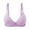 Purple, variant on Seductiva Clothing Bras for Women Bras for Women Sexy Up Wireless Solid Color Underwear Adjustable Breathable Comfort Support Anti Drop Bra Seamless Shapewear Bra