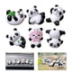 thumbnail image 2 of Set of 6 Cute Panda Toy Resins Animal Miniature Figurines Desktop Decoration for Car Interior Decors Ornaments Gift, 2 of 4