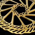 thumbnail image 3 of Mosiee Mountain Bike Brake Discs Road Bike Stainless Steel Gold 160/180Mm Brake Disc G3 160Mm Gold, 3 of 8