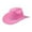Pink, variant on Women's Adult Western Cowboy Hat with Rhinestone Band Felt Cowgirl Cap for Bachelorette Party Music Festival Costume Everyday Casual Apparel Accessory