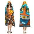 thumbnail image 3 of The Octonauts Wearable Blanket Cloak Arctic Velvet Hooded Blanket Soft Fuzzy Hoodie Blanket Cape for Adults Kids 40"x50", 3 of 8