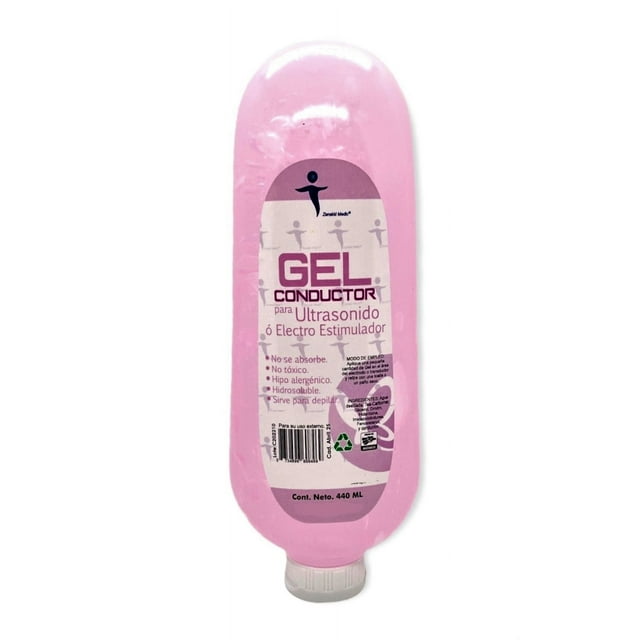 Gel Conductor Para Cavitación Facial Y Corporal Lady Rose 440ml