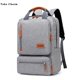 thumbnail image 2 of Mochila de negocios informal para hombre, bolsa ligera para ordenador portátil de 15 pulgadas, tela Oxford impermeable 2023, mochila de viaje antirrobo para mujer, gris Tan Jianjun  unisex, 2 of 2