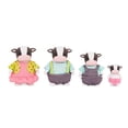 thumbnail image 3 of Li'l Woodzeez – The Moosicalmoo Cow Family – Non Flocked – Set of 4 Collectible Posable Cow Figures with Storybook – Pretend Play Doll Figures – Gift Toy for Kids Age 3+, 3 of 5