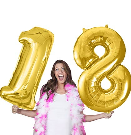 big 18 balloons