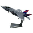 thumbnail image 1 of 1:72 F35 II aleación de zinc Diecast modelo de de Navidad de cumpleaños para adultos Hugo Juguete Jet F35 Fighter, 1 of 10