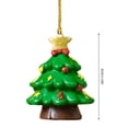 thumbnail image 5 of Hariumiu Christmas Pendant Decorations Christmas Pendant Car Christmas Tree Pendant Snowman Shape Good Detail Hanging Home Decor New Year Gift Ornament Cute, 5 of 5