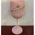 thumbnail image 1 of 1 vaso de plástico para fiesta de vino, champán blanco Moet, rosa Sincero Electrónica, 1 of 3