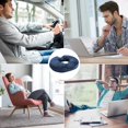 thumbnail image 6 of Uanit Donut Pillow Seat Cushion for Tailbone Pain Relief, Back, Hip Pain, Hemorrhoids, Post Surgery, Postpartum Pregnancy, Office Desk Chair, Wheelchair, Travel, Medium Firmness Supports, 6 of 6
