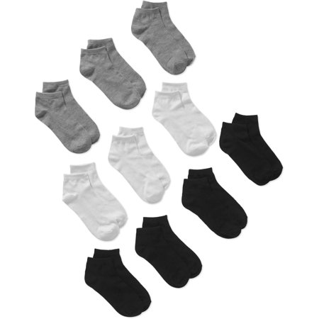 Zone In Men's Athletic Low Cut Ankle Sock, 10 Pack - Walmart.com ...