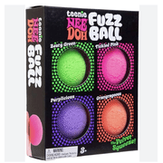 NeeDoh Teenie Sensory Stress Relieving Fuzz Balls -4 pack