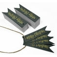 thumbnail image 3 of Inkdotpot Pack Of 100 Merry Christmas Favor Paper Tags Craft Real Gold Foil Hang Tags, 3 of 6