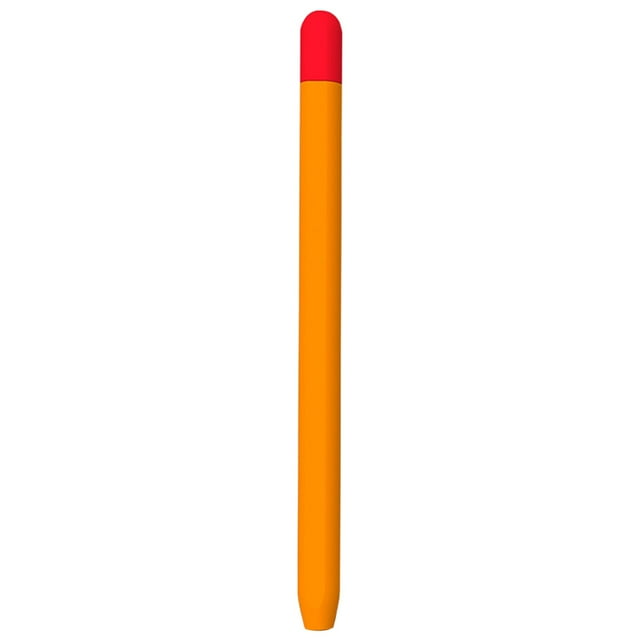 ZTTD Étui en Silicone Housse Compatible Apple Pencil 1re/2e Génération, Peau de Protection Support Prise et Embout Accessoires Compatible Pad Pro