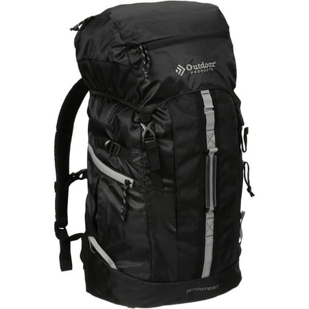 - Outdoor Products Arrowhead 8.0 Internal Frame Pack Camping Backpack, Black/Griffin