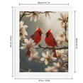 thumbnail image 2 of Paint by Numbers Kit for Adults, Red Birds Magnolia Blossoms Branches Paint by Numbers, Easy Paint by Numbers Kit for Adults Beginner, DIY Adult Paint by Number Kits on Canvas, 12x16in Home Decor, 2 of 7