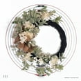 thumbnail image 5 of Haute Decor Large Size Grapevine Crescent Hydrangea Wreath - Extend foliage up to 28 inches in height, 5 of 8