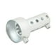 thumbnail image 1 of Silenciador de de motocicleta Universal extraíble ajustable para motos ATV, piezas de , tubo silenciador Plata corta de 48 mm, 1 of 4