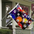 thumbnail image 3 of Billar Bandera impresa con temática, regalo perfecto para fanáticos, amigos y familiares, y adecuada para actividades al aire libre e interiores, decoraciones de fiesta. 120*180CM, 3 of 6