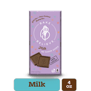 Bake Believe, Keto-Friendly, Milk Baking Bar, 4 oz