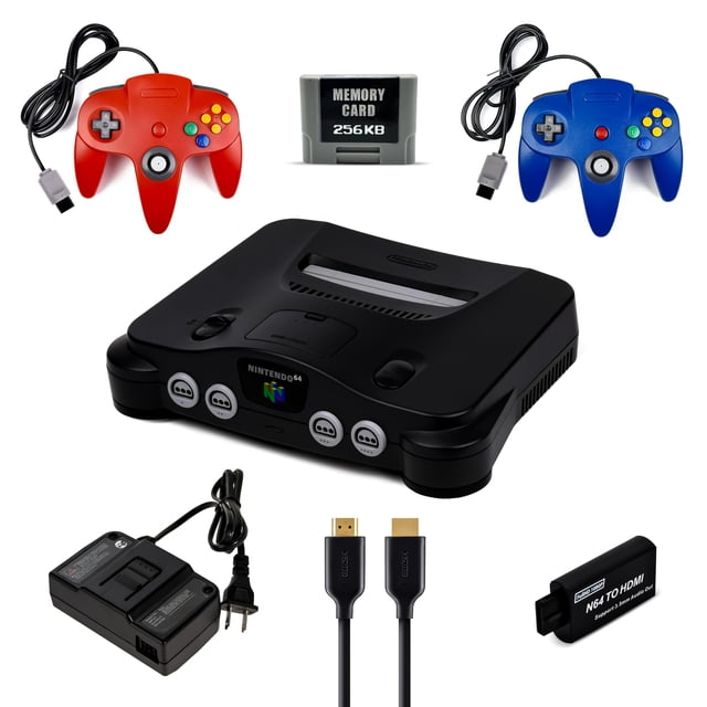 Nintendo 64 Console, Ensemble Premium (Remis à Neuf)