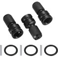 thumbnail image 1 of 3 Pieces 1/2" Square To 1/4" Hex Socket Adapters, Quick Release Chuck Converter Hex Ratchet Socket Wrench For Impact Ratchet Wrench And Screwdriver Bi, 1 of 5