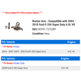 thumbnail image 2 of Rocker Arm - Compatible with 2004 - 2010 Ford E-350 Super Duty 6.0L V8 2005 2006 2007 2008 2009, 2 of 2