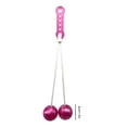 thumbnail image 2 of Juguetes Ball Clacker para niños y adultos (con luz) Rosa, 2 of 4