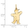 thumbnail image 2 of 14k Yellow Gold Kid Charm, 2 of 3