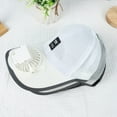 thumbnail image 4 of ZPYESWOW Summer Fan Cooling Baseball Cap Hat USB Charging Fan Cap Unisex Summer Fit Cap with Cooling Fan Sun Protection Hat for Casual Outdoor Sport,Golf,Baseball, 4 of 4