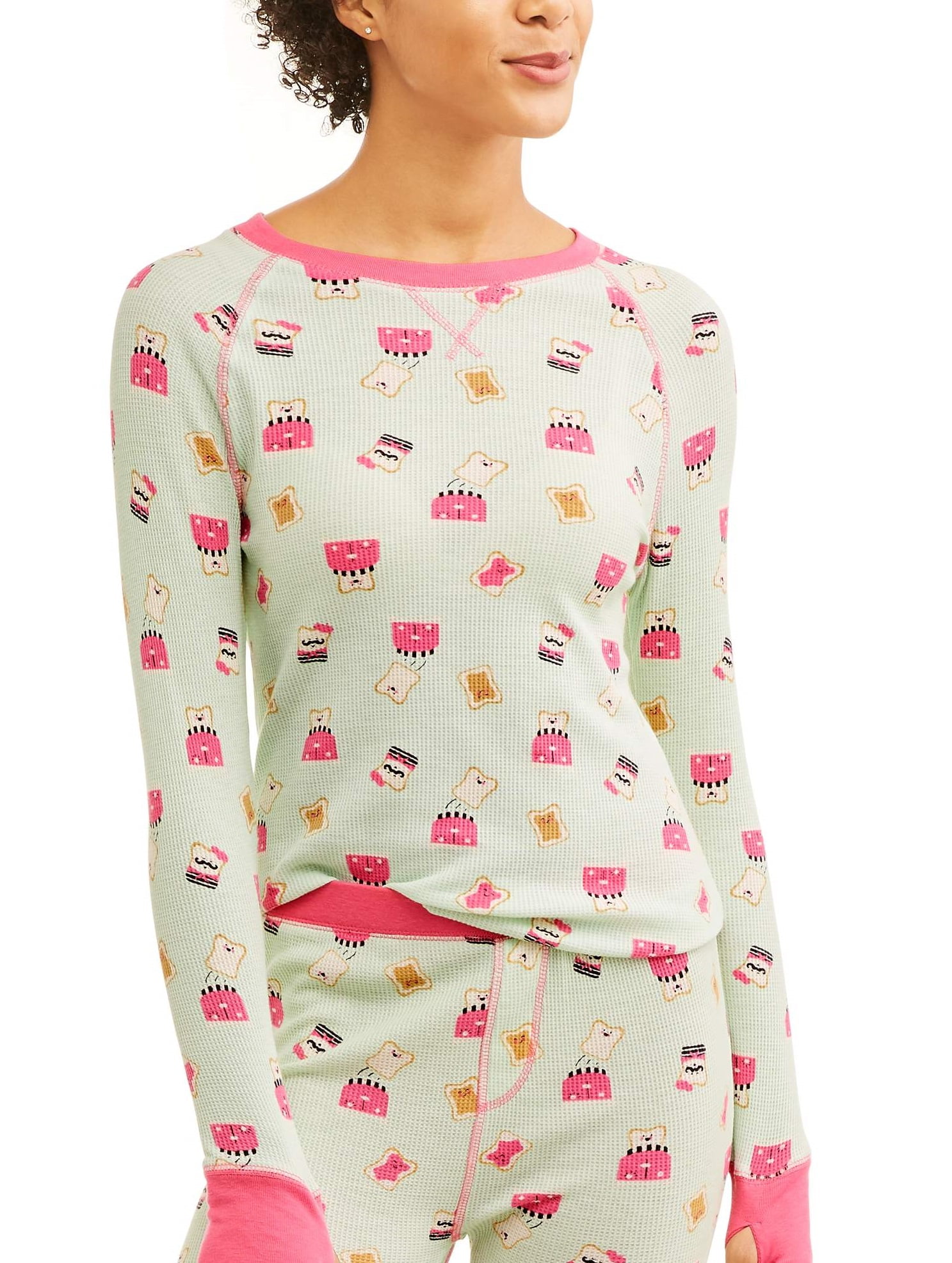 Toast & Jammies Toast & Jammies Women's Thermal Long Sle Walmart
