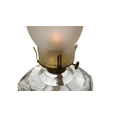 thumbnail image 4 of B&P Lamp® 3 Inch by 8 1/2 Inch Glass Lamp Chimney with 3/4 Frosted Design for Vintage and Antique Style Globes, 4 of 8