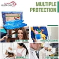 thumbnail image 2 of Kleen Chef Disposable 18 inch Arm Sleeves with Elastic Ends, Blue, Pack of 100, 2 of 6