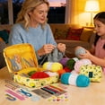 Crochet Kit Includes Ergonomic Hooks Yarn Storage Case Starter Set ...