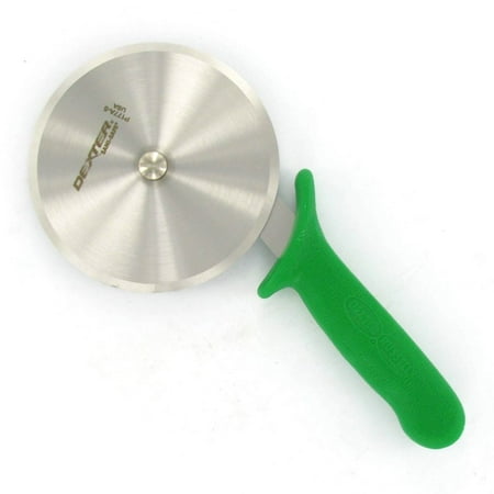 

Dexter Russell P177A-5PCP-G Sani-Safe Green Handle 5 Pizza Cutter
