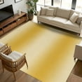 thumbnail image 3 of Yellow Ombre Area Rugs 8x10 for Living Room, Farmhouse Yellow Gradient Modern Art Non Slip Washable Rug Runner, Low Pile Indoor Floor Carpet Mat Bathroom Rugs for Bedroom, Kids Room, 3 of 9
