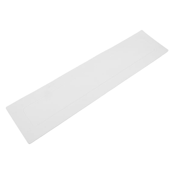 Supvox White Baseball Home Plate Mat for Outdoor Field Practice, Pitching Drills, and Precise Game Marking Training