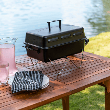 Char-Broil - Portable Deluxe Gas Grill - Black