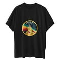thumbnail image 7 of IROINNID Womens Short Sleeve Summer Tunic Shirts Pizza Printed Casual Top Pullover T-shirt Under 10$, 7 of 7