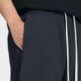 thumbnail image 3 of Lovskoo Athletic Shorts for Men Casual Solid Color Casual Drawstring Pockets Elastic Sports Shorts Black, 3 of 7