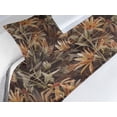 thumbnail image 3 of Floral Bed Runner Set, Wild Flowers Blooming Watercolor Blurry Effect Vintage Concept, Decorative Bedding Scarf & a Pillow Sham for Hotels Homes, Twin, Cinnamon Seal Brown and Sepia, by Ambesonne, 3 of 3