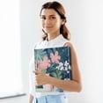 thumbnail image 6 of FORMRS 3 Ring Binder 1.5 inch with Pockets Set of 2 Clip Board 200 Sheets Capacity, Pink Flowers, 6 of 8