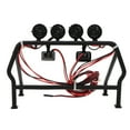 thumbnail image 4 of Jaula Antivuelco De Metal Con 6 Luces LED, Alta Simulación Hecha De Metal, Evita Arañazos Y Daños Para Coche SCX10 1/10 Axial 4WD RC, 4 of 7