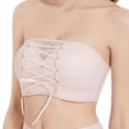 thumbnail image 2 of IROINNID Women's Bras Bandeau Solid Wire Free Underwear Large Size Thin Cup Lace Underwear, 2 of 5