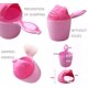 thumbnail image 3 of Enjuague Champú Enjuagador Taza de enjuague para bebé Enjuagadora de baño para bebé Taza para lavar el cabello protegiendo los ojos del bebé (rosa), 3 of 5