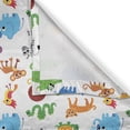 thumbnail image 4 of Ambesonne Animal Window Valance, Zoo Cartoon Image, 54" X 18", Multicolor, 4 of 5